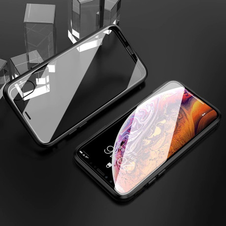 Двусторонний магнитный чехол Wozinsky на iPhone 11 Pro - черный