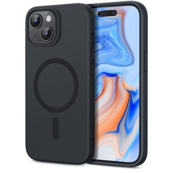 Силиконовый чехол ESR Cloud Soft with Magsafe для iPhone 15 - Black
