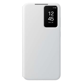 Оригинальный чехол-книжка Samsung Smart View Wallet для Samsung Galaxy S24+ - white (EF-ZS926CWEGWW)
