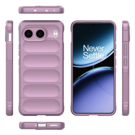 Силиконовый чехол Magic Flannel для OnePlus Nord 4 5G Global - фиолетовый