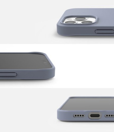 Оригинальный чехол Ringke Air S на iPhone 12 / iPhone Pro 12 - blue-grey
