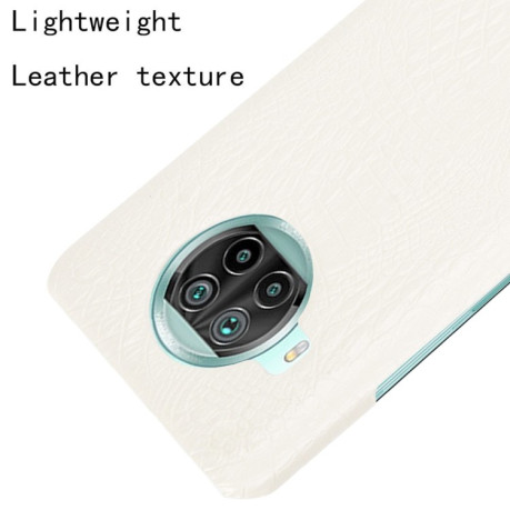Ударопрочный чехол Crocodile Texture на Xiaomi Mi 10T Lite - белый