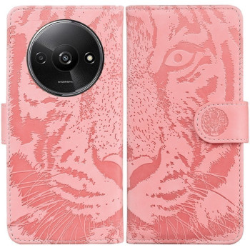 Чехол-книжка Tiger Embossing для Xiaomi Redmi A3 - розовый