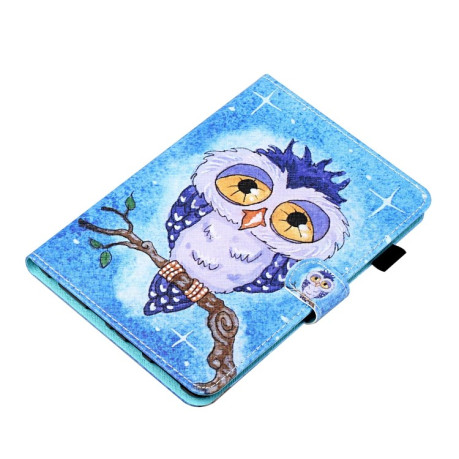 Чохол-книжка Coloured Drawing для iPad Air 11 (2024)/Air 4  10.9 (2020)/Pro 11 (2018)/Pro 11 (2020) - Blue Owl
