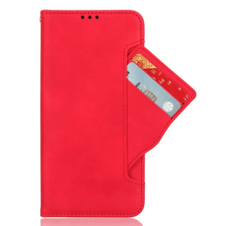 Чехол-книжка Skin Feel Calf на Infinix Hot 50 4G - красный
