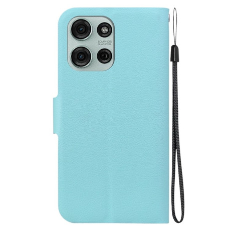 Чехол-книжка Voltage Side Buckle для Motorola Moto G75 5G - зеленый