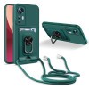 Протиударний чохол Ring Kickstand для Xiaomi 12 Pro - зелений