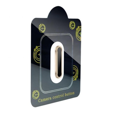 Накладка на кнопку контролю камери Camera Control Button Cover Photo Touch Key Sticker для iPhone 16/16 Plus/16 Pro/16 Pro Max - чорна