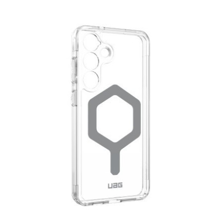 Оригинальный чехол UAG Plyo Pro MagSafe для Samsung Galaxy S25+Plus 5G - Gray / Clear