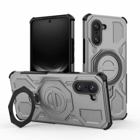 Противоударный чехол J-20 Solid Color MagSafe Magnetic на OnePlus Ace 5 Racing 5G / Nord CE5 - серый