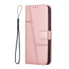 Чохол-книжка Stitching Calf Texture для Samsung Galaxy M33 5G - рожевий
