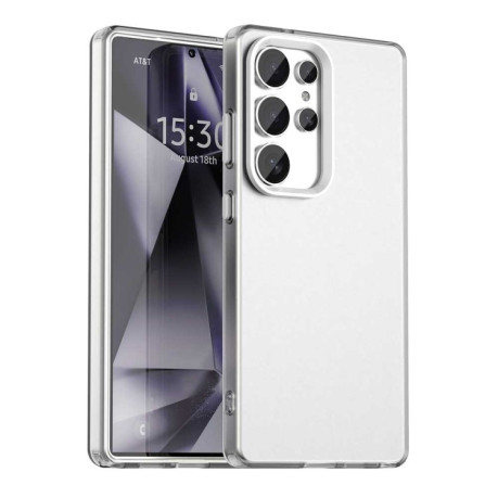 Противоударный чехол Candy Series для Samsung Galaxy S25 Ultra 5G - белый