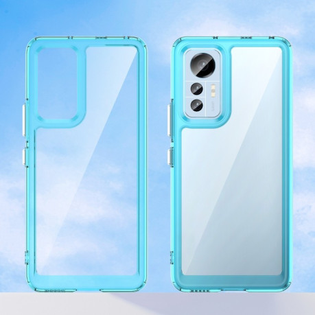 Чохол протиударний Colorful Acrylic Series для Xiaomi 12 Lite - синій