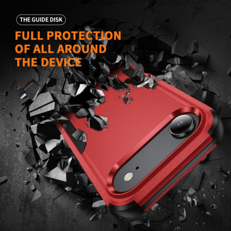 Противоударный чехол Commuter Shockproof TPU + PC для iPhone Air - красные