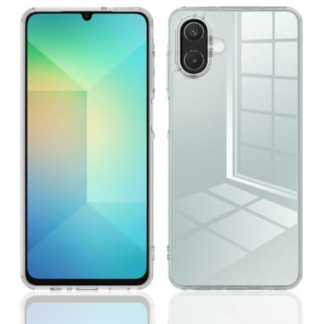 Акриловый противоударный чехол HMC с усиленной защитой углов для Samsung Galaxy A07 4G - прозрачный
