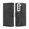 Чехол-книжка Skin Feel Crocodile Texture для Samsung Galaxy S22 Plus 5G - черный