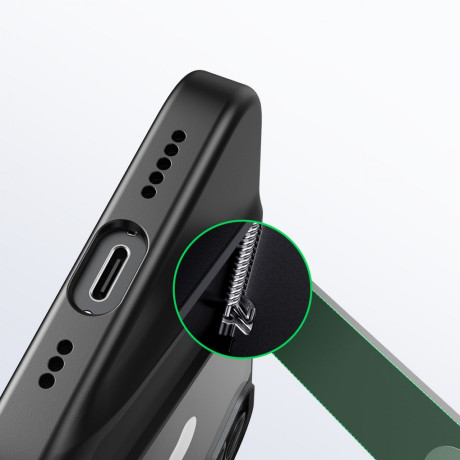 Оригінальний чохол Ugreen Fusion Kickstand для iPhone 14 Plus - чорний 