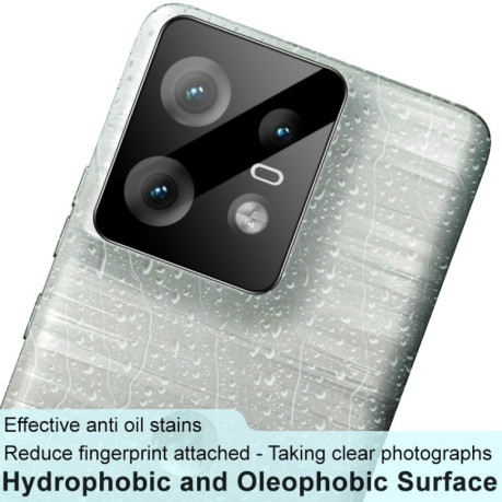 Захисне скло на камеру imak High Definition для Motorola Edge 50 Pro - чорне