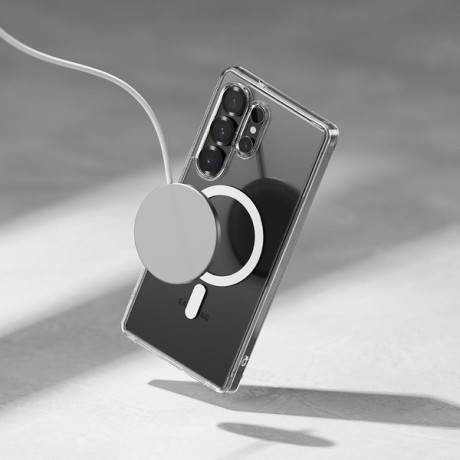 Оригинальный чехол Ringke Fusion MagSafe для Samsung Galaxy S25 Ultra - Clear