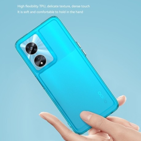 Противоударный чехол Candy Series для Realme Narzo 50 5G - синий