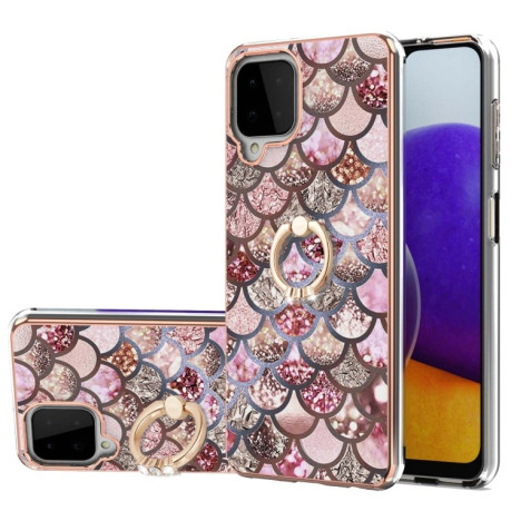Противоударный чехол Global Version для Samsung Galaxy M32/A22 4G - Pink Scales