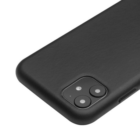 Шкіряний чохол QIALINO Cowhide Leather Protective Case для iPhone 11 - чорний