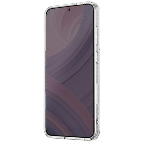 Оригинальный чехол UNIQ LifePro Xtreme на Samsung Galaxy S24 - transparent glossy/tinsel lucent
