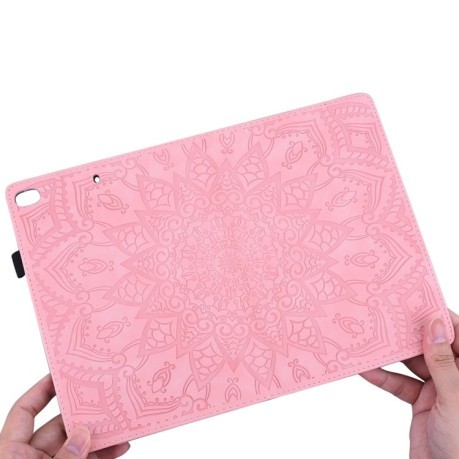 Чохол-книжка Calf Texture Embossed на iPad Pro 11 2024 - рожевий