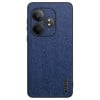 Чехол Tree Bark Leather Shockproof для Realme GT Neo6 SE - синий