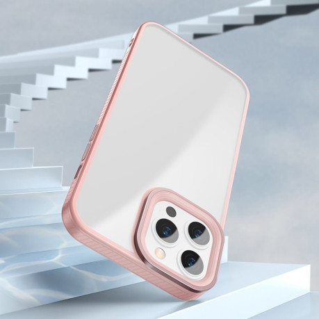 Чехол Baseus Crystal для iPhone 13 Pro Max - розовый