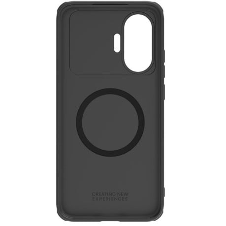 Противоударный чехол NILLKIN CamShield Pro со шторкой для камеры на Xiaomi Poco F7 - черный