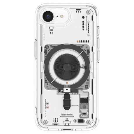 Оригинальный чехол Spigen Ultra Hybrid  Zero One Mag для iPhone 16e - Clear