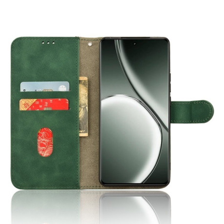 Чохол-книжка Retro Skin Feel Business Magnetic на Realme GT Neo6 SE - зелений