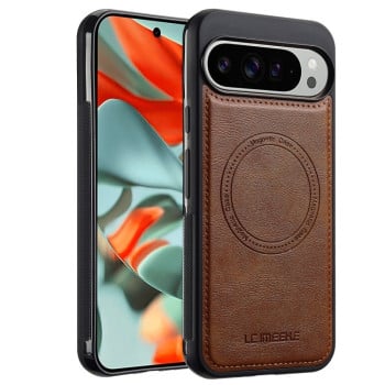 Чехол LC.IMEEKE Magsafe на Google Pixel 9 Pro XL - коричневый