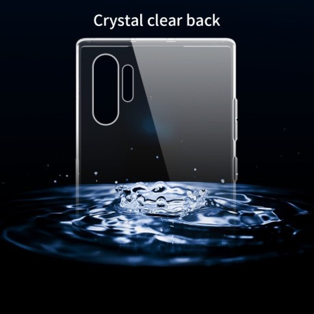 Ультратонкий силиконовый чехол NILLKIN Nature на Samsung Galaxy Note 10+ Plus- прозрачный