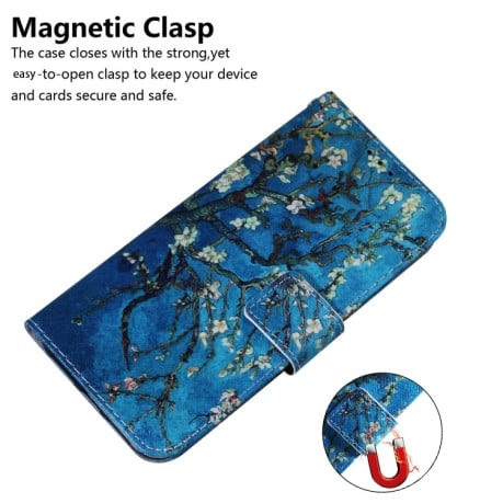 Чехол-книжка Coloured Drawing для Realme 11 4G Global - Apricot