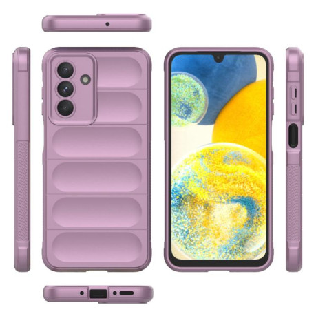 Силіконовий чохол Magic Flannel  для Samsung Galaxy A26 5G - фіолетовий