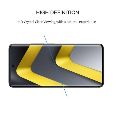 Защитное стекло 9H HD 3D Curved (Edge Glue) на Xiaomi Poco M8 Pro 5G