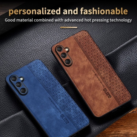 Противоударный чехол AZNS 3D Skin Feel для Samsung Galaxy A16 5G - коричневый