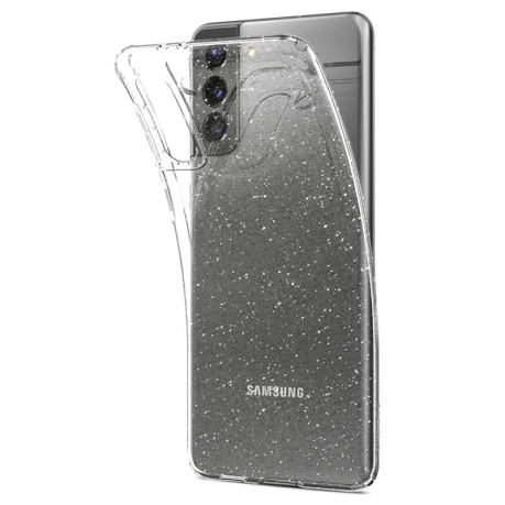 Оригинальный чехол Spigen Liquid Crystal для Samsung Galaxy S21 Plus Glitter Crystal