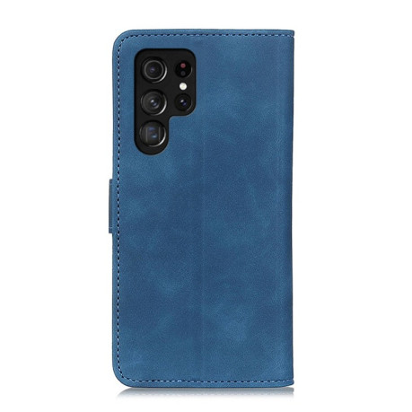 Чохол-книжка KHAZNEH Cowhide Texture  для Samsung Galaxy S25 Ultra 5G - синій