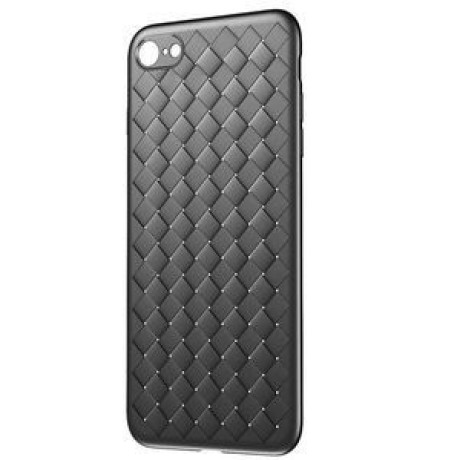 Ультратонкий Чехол Baseus для iPhone SE 3/2 2022/2020/8/7 Weave Style черный