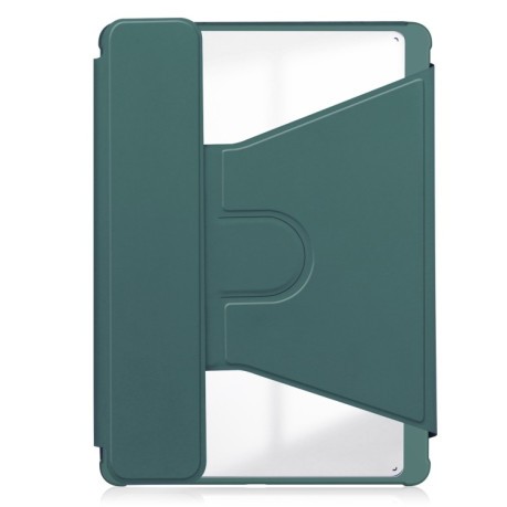 Чохол-книжка Transparent Rotation Smart Leather для iPad Pro 13 2024 - зелений