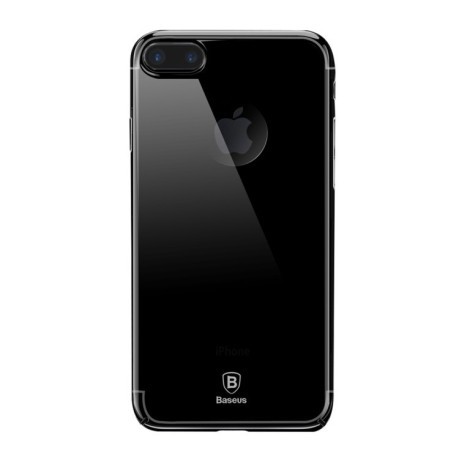 Пластиковий Глянсовий чохол Baseus Glitter Case Jet Black для iPhone 7 Plus/8 Plus