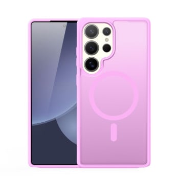 Чохол DUX DUCIS Yind Series MagSafe TPU Hybrid PC  для Samsung Galaxy S25 Ultra 5G - рожевий