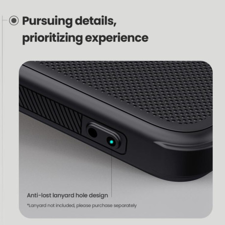 Противоударный чехол NILLKIN Super Frosted для Xiaomi Poco X7 Pro - синий
