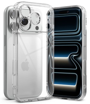 Оригінальний чохол Ringke Fusion для iPhone 17 Pro Max / 18 Pro Max — прозорий