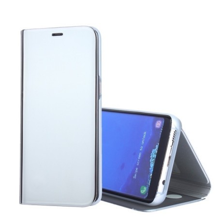 Чохол-книга Samsung Galaxy S8/G950 Electroplating Mirror-сріблястий