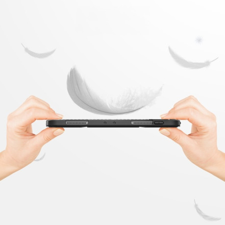 Чехол-книжка Lychee Peel Texture для iPad Pro 11 2021 - черный