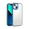 Противоударный чехол 3 in 1 Electroplated для iPhone 14 Plus - синий